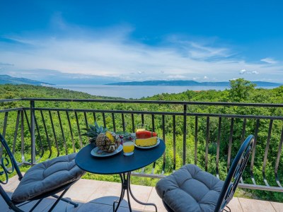 Apartment One bedroom apartment with balcony and sea view Drenje, Labin A-23001-a - Outdoor photo 45