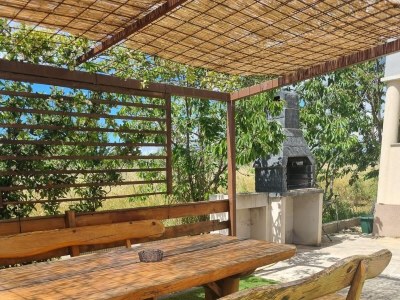 Apartment One bedroom apartment with terrace and sea view Sukošan, Zadar A-23119-b - Outdoor photo 3