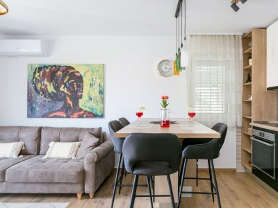 Apartment One bedroom apartment with balcony and sea view Seget Donji, Trogir A-23273-b - Outdoor photo 27