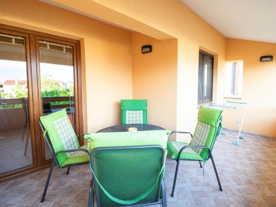 Apartment One bedroom apartment with balcony and sea view Baška, Krk A-23309-b - Outdoor photo 12