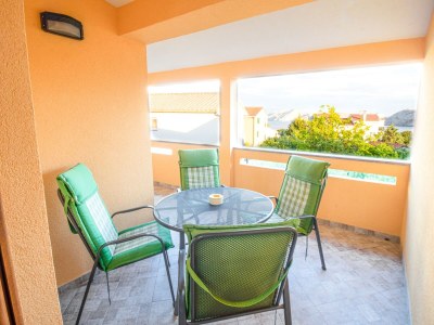 Apartment One bedroom apartment with balcony and sea view Baška, Krk A-23309-b - Outdoor photo 13