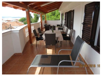 Apartment Three bedroom apartment with terrace and sea view Biograd na Moru, Biograd A-23415-c in Biograd - Apartment