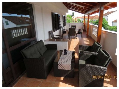 Apartment Three bedroom apartment with terrace and sea view Biograd na Moru, Biograd A-23415-c - Outdoor photo 13