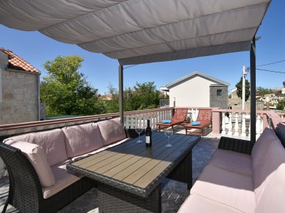 Apartment Two bedroom apartment with terrace and sea view Privlaka, Zadar A-23640-a - Outdoor photo 11