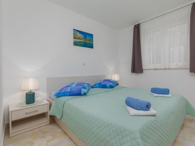 Apartment One bedroom apartment with balcony and sea view Baška Voda, Makarska A-23641-a - Outdoor photo 17