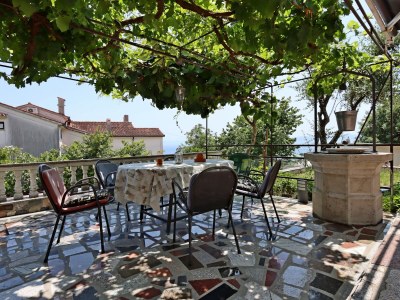 Apartment Studio flat with terrace and sea view Lovran, Opatija AS-23701-a - Outdoor photo 5