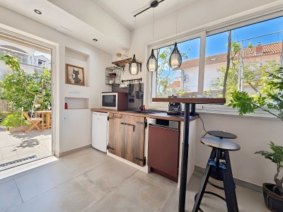 Apartment Studio flat with terrace Vodice AS-15228-a - Outdoor photo 9