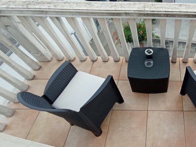 Apartment Studio flat with balcony and sea view Tisno, Murter AS-23720-c - Outdoor photo 13