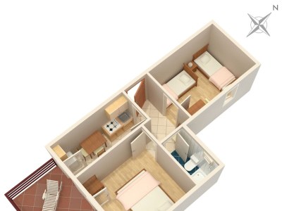 Apartment Apartments by the sea Zubovići, Pag - 241 - Outdoor photo 13