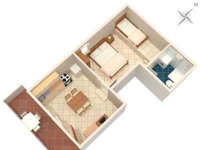 Apartment Apartments by the sea Zubovići, Pag - 241 - Outdoor photo 15