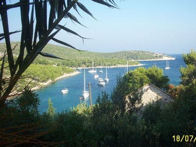Holiday house Four-bedroom house with terrace and sea view Cove Pribinja, Hvar K-15324 - Outdoor photo 32