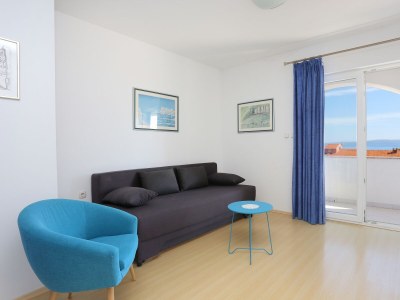 Apartment One bedroom apartment with terrace and sea view Bušinci, Čiovo A-18800-a - Outdoor photo 13