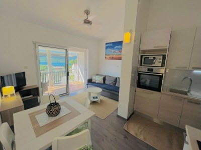 Apartment One bedroom apartment with balcony and sea view Klek, Neretva Delta - Ušće Neretve A-23139-a - Outdoor photo 9