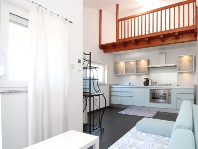 Apartment One bedroom apartment with balcony and sea view Baška, Krk A-24227-a - Outdoor photo 7