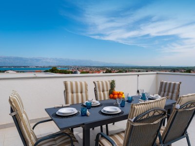 Apartment Two bedroom apartment with terrace and sea view Nin, Zadar A-24014-a - Outdoor photo 16