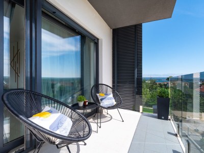 Apartment Two bedroom apartment with terrace and sea view Nin, Zadar A-24014-a - Outdoor photo 19