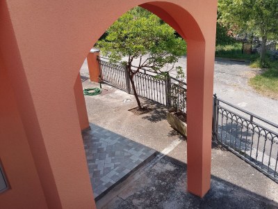 Apartment One bedroom apartment with terrace and sea view Rovanjska, Paklenica A-24348-a - Outdoor photo 4