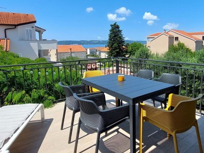 Apartment Four-bedroom apartment with terrace and sea view Biograd na Moru, Biograd A-24355-a - Outdoor photo 26