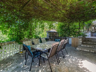 Apartment Studio flat with balcony and sea view Brela, Makarska AS-24416-a - Outdoor photo 8