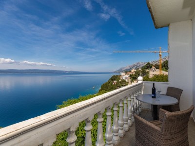 Apartment Studio flat with balcony and sea view Brela, Makarska AS-24416-a - Outdoor photo 27
