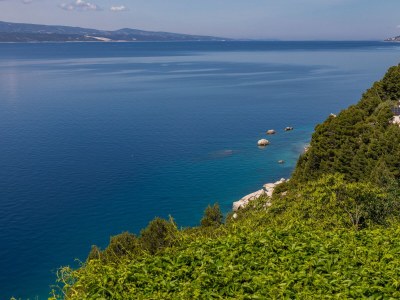 Apartment Studio flat with balcony and sea view Brela, Makarska AS-24416-a - Outdoor photo 29