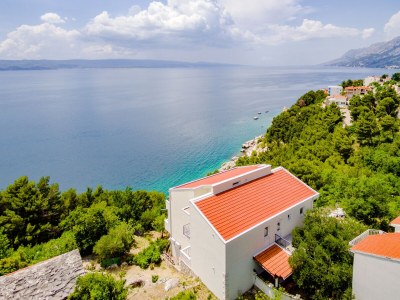 Holiday room with balcony and sea view Brela, Makarska S-24416-b - Outdoor photo 3
