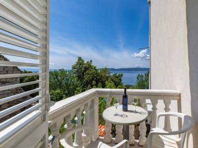 Holiday room with balcony and sea view Brela, Makarska S-24416-b - Outdoor photo 21