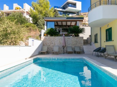 Apartment Two bedroom apartment with terrace and sea view Seget Vranjica, Trogir A-24447-b - Outdoor photo 29