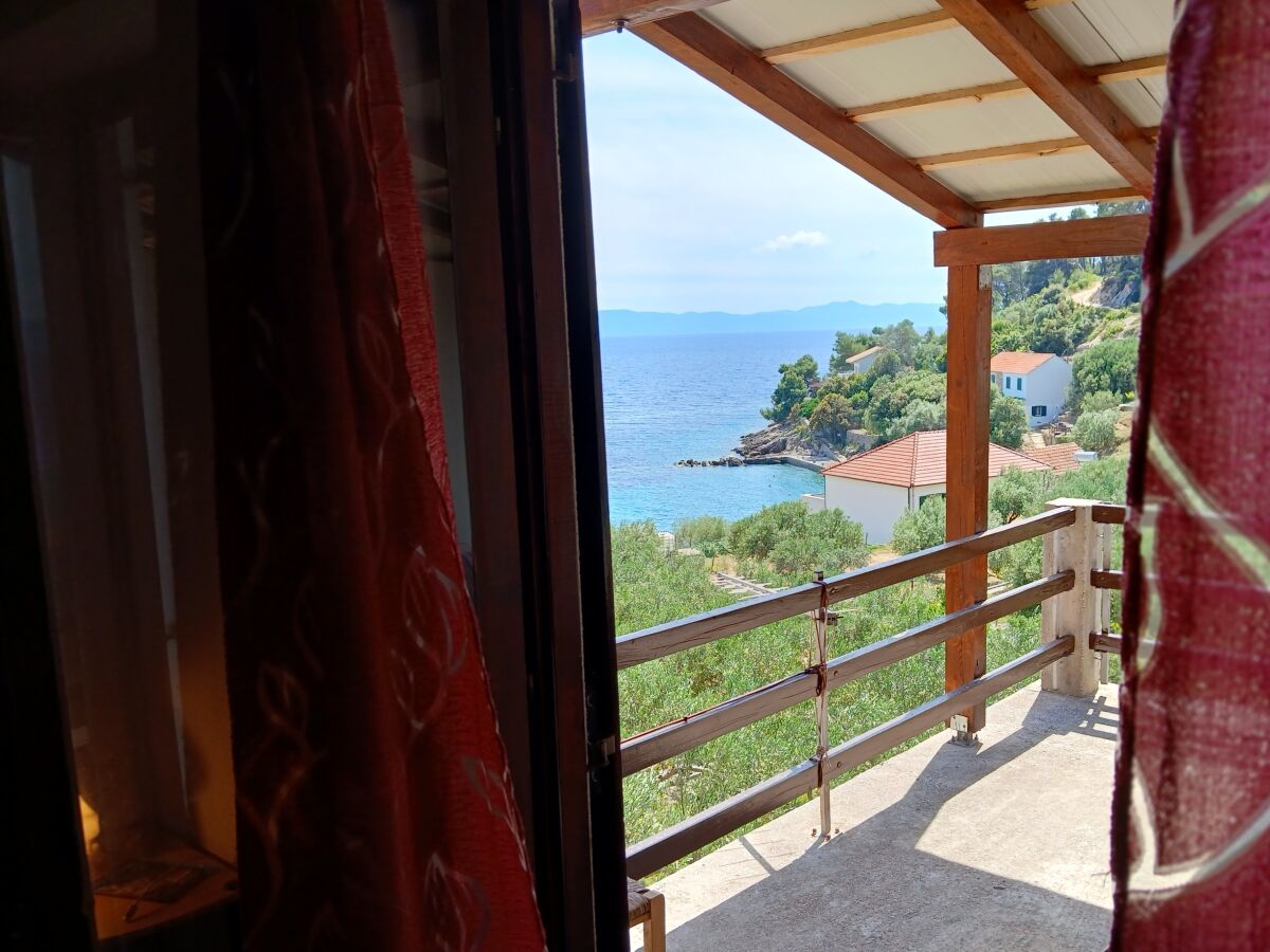 Apartment Two bedroom apartment with terrace and sea view Cove Torac, Hvar A-24462-a