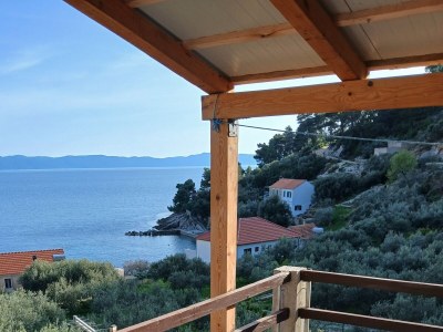 Apartment Two bedroom apartment with terrace and sea view Cove Torac, Hvar A-24462-a - Outdoor photo 17