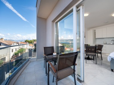 Apartment One bedroom apartment with balcony and sea view Mastrinka, Čiovo A-24727-b - Outdoor photo 25