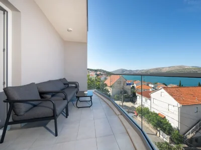 Apartment One bedroom apartment with balcony and sea view Mastrinka, Čiovo A-24727-c - Outdoor photo 26