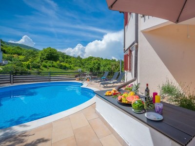 Apartment Studio flat with terrace and sea view Drenje, Labin AS-23001-a - Outdoor photo 16