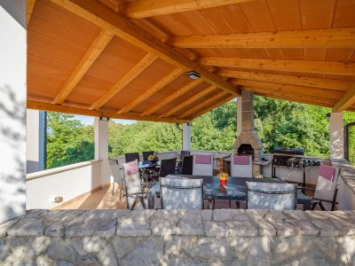 Apartment Studio flat with terrace and sea view Drenje, Labin AS-23001-a - Outdoor photo 25