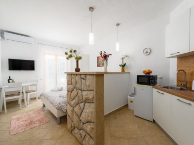 Apartment Studio flat with terrace and sea view Drenje, Labin AS-23001-a - Outdoor photo 38