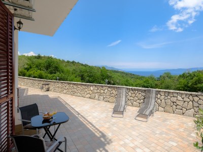 Apartment Studio flat with terrace and sea view Drenje, Labin AS-23001-a - Outdoor photo 50
