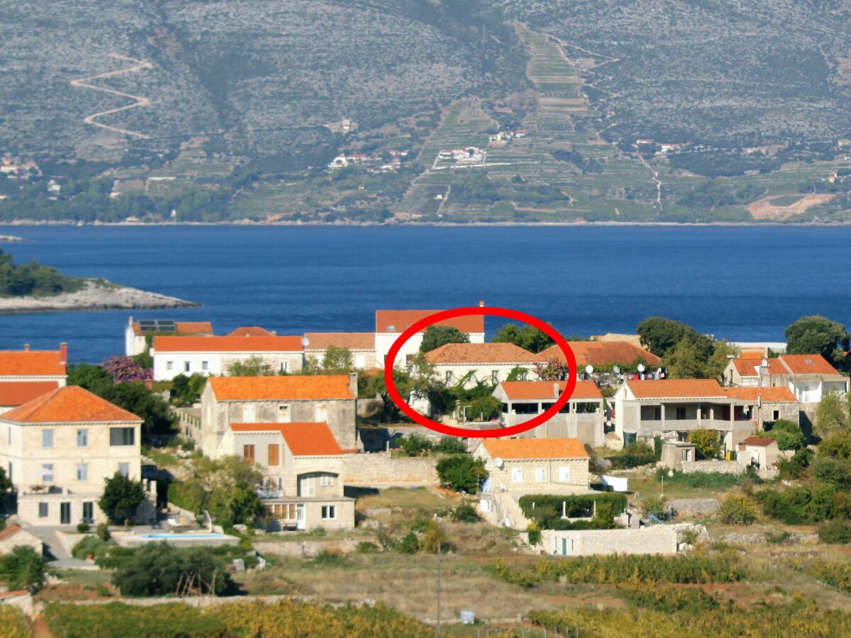 Apartment Comfortable and spacious apartment with terrace Lumbarda, Korčula A-179-a