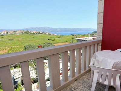 Apartment Two bedroom apartment with terrace and sea view Lumbarda, Korčula A-4352-a - Outdoor photo 30