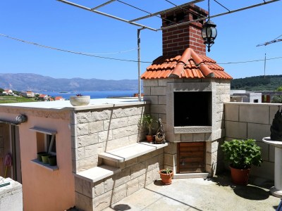 Apartment Two bedroom apartment with terrace and sea view Lumbarda, Korčula A-4352-c - Outdoor photo 7