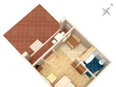 Apartment Studio flat near beach Nemira, Omiš AS-4277-a - Outdoor photo 25