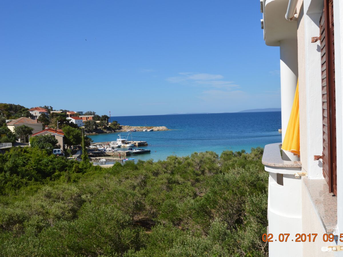 Apartment One bedroom apartment with terrace and sea view Jakišnica, Pag A-4160-b