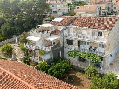 Apartment One bedroom apartment near beach Lumbarda, Korčula A-4348-b - Outdoor photo 3