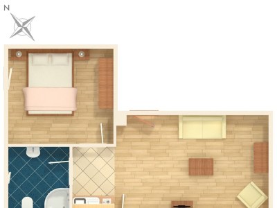 Apartment One bedroom apartment with terrace and sea view Vinišće, Trogir A-8660-b - Outdoor photo 32