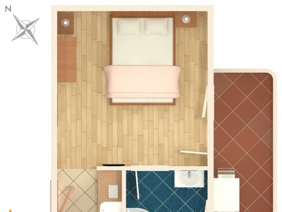 Apartment Studio flat with terrace Vinišće, Trogir AS-8660-c - Outdoor photo 28