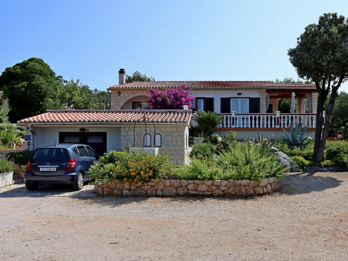 Apartment Two bedroom apartment with terrace and sea view Barbat, Rab A-24215-a