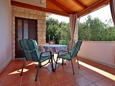 Apartment Two bedroom apartment with terrace and sea view Barbat, Rab A-24215-a - Outdoor photo 28