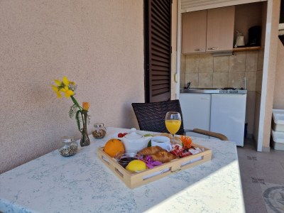 Apartment Studio flat with terrace and sea view Kampor, Rab AS-5037-c - Outdoor photo 10