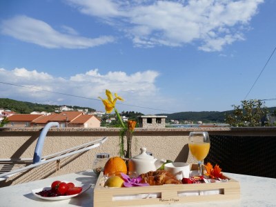 Apartment Studio flat with terrace and sea view Kampor, Rab AS-5037-d - Outdoor photo 16