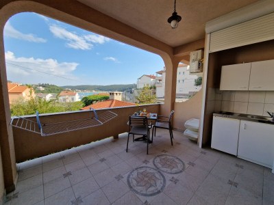 Apartment Studio flat with terrace and sea view Kampor, Rab AS-5037-f - Outdoor photo 16