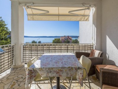 Apartment Studio flat with terrace and sea view Selce, Crikvenica AS-4801-a in Selce - Apartment